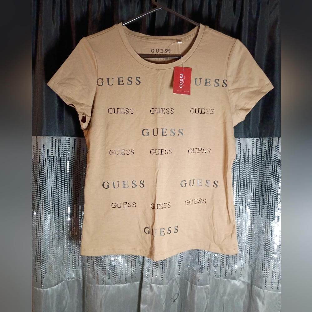 Women's Guess Logo Shirt